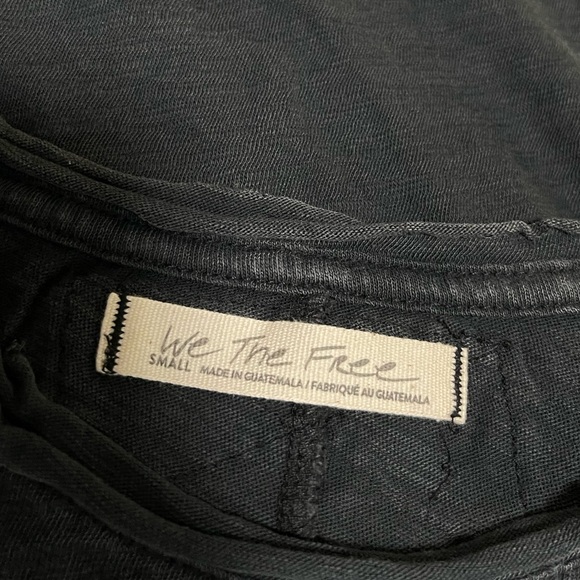 3 Piece Bundle Free People Be My Baby Tees Small NWT - Picture 4 of 6